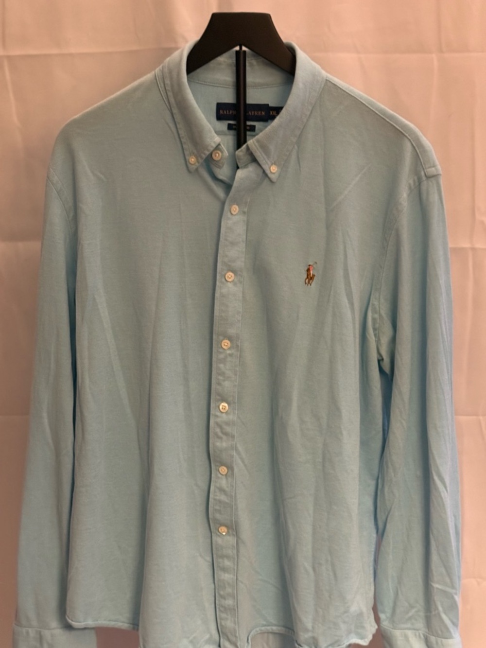 Ralph Lauren Sky Blue Long-Sleeve Button-Down Shirt - Picture 2 of 6